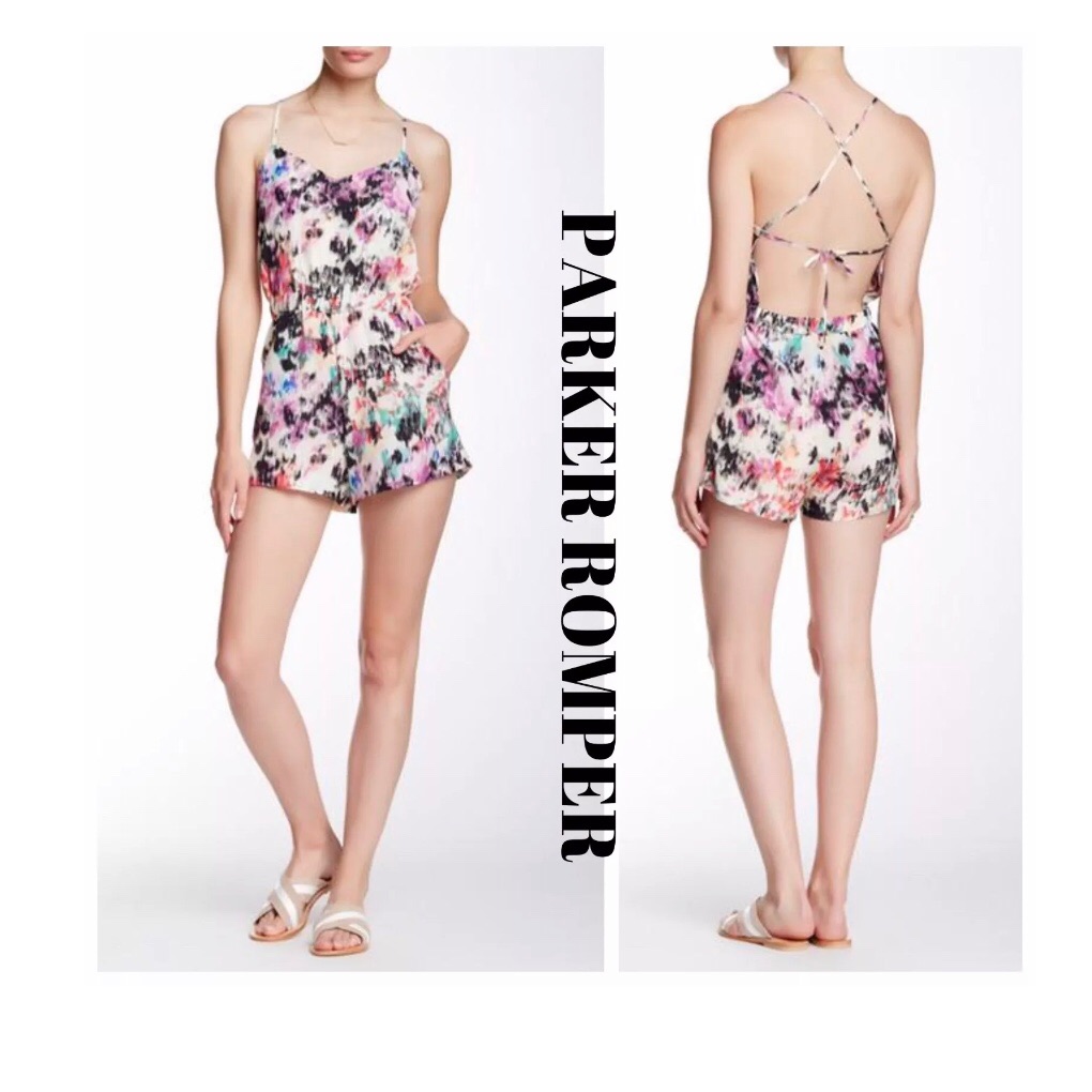 Nwt Parker Scout Romper Oasis Sz Medium